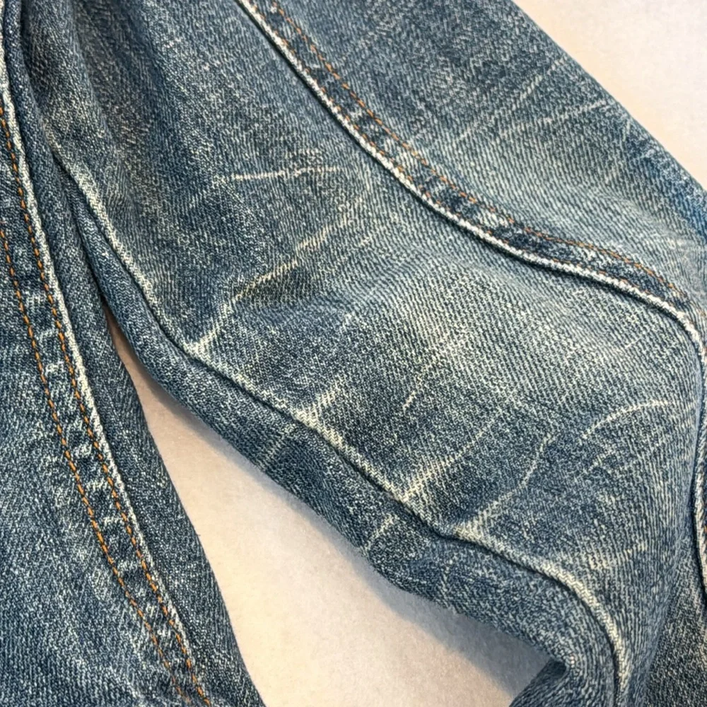 Mavi Catherine Slim Western Style Denim Jean Jacket Women's Size Large Y2K - Picture 11 of 11